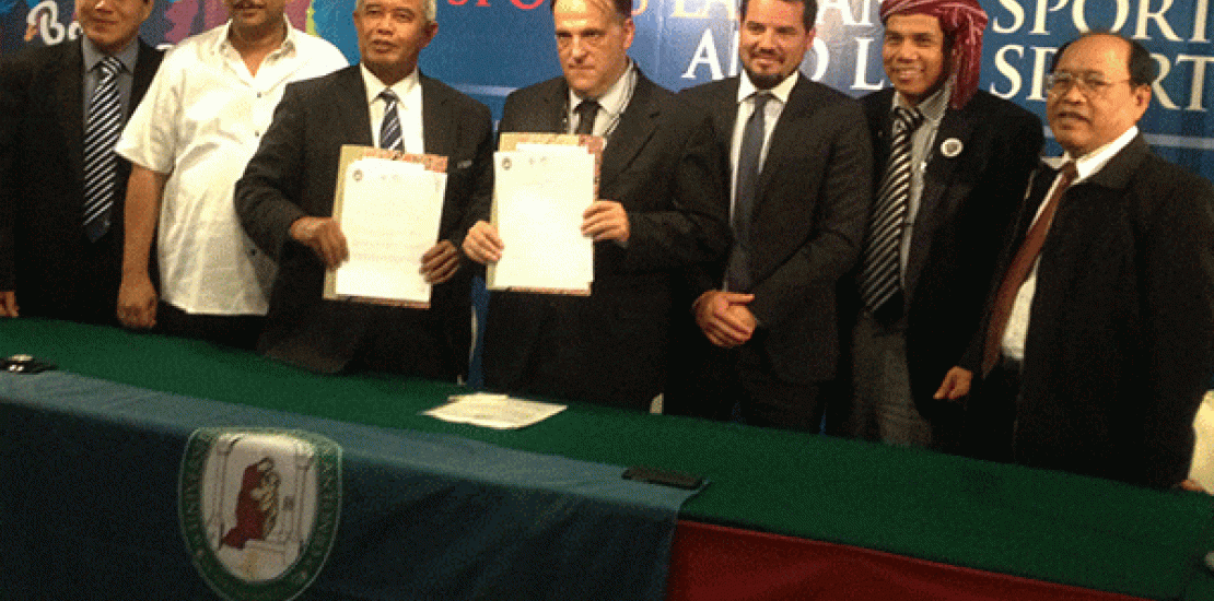 La LFP y la UCAM impulsan la modernización del fútbol en Indonesia