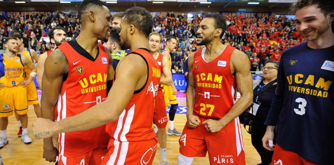 El UCAM Murcia CB vence al Granca y sueña con la Copa