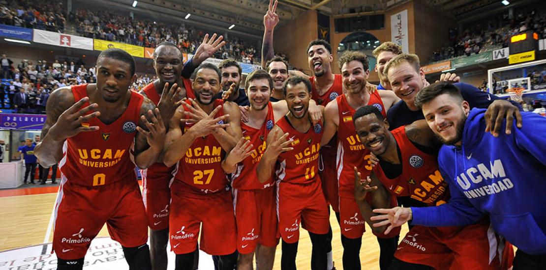 El UCAM Murcia CB entra en la Final Four de la Basketball Champions League