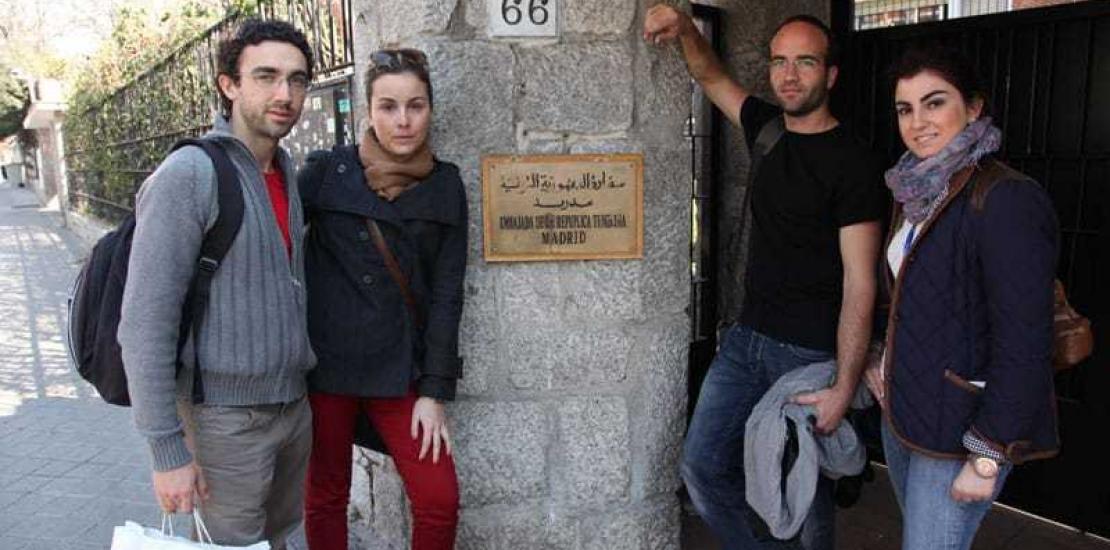 Un millar de alumnos de la UCAM visitan un total de 119 Embajadas en Madrid