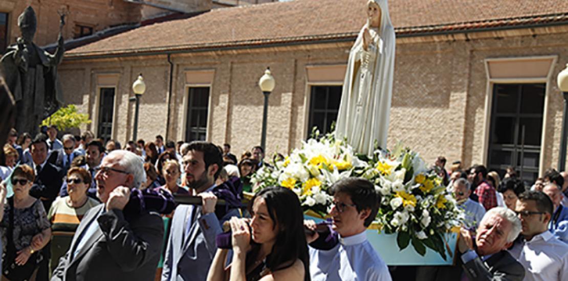 La Virgen Peregrina de Fátima vuelve a Murcia 70 años después