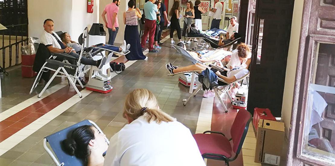 La UCAM participa en el reto de las 5.000 donaciones de sangre