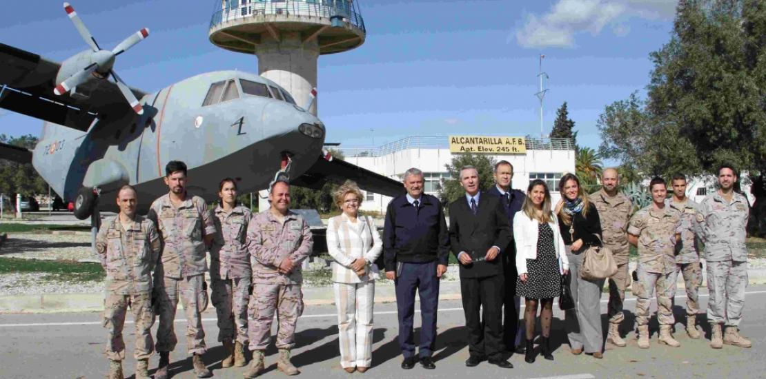 La UCAM impartirá formación en inglés a instructores de la Base Aérea de Alcantarilla