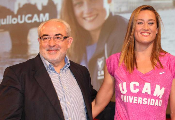 Mireia Belmonte: “La UCAM ya se ha convertido en mi casa”