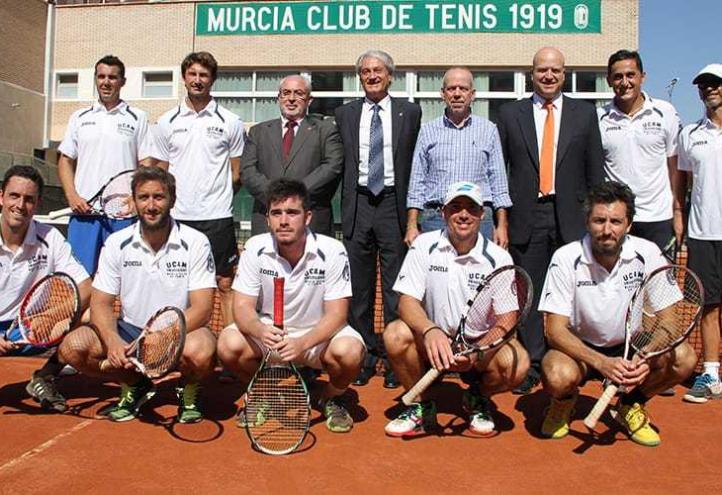 El UCAM Murcia Club de Tenis quiere consolidarse en la élite nacional con Nico Almagro