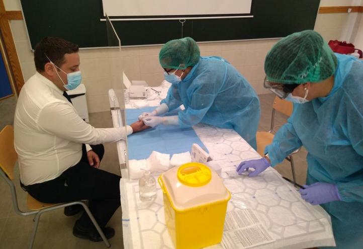 Los trabajadores de la UCAM se han realizado las pruebas del COVID19