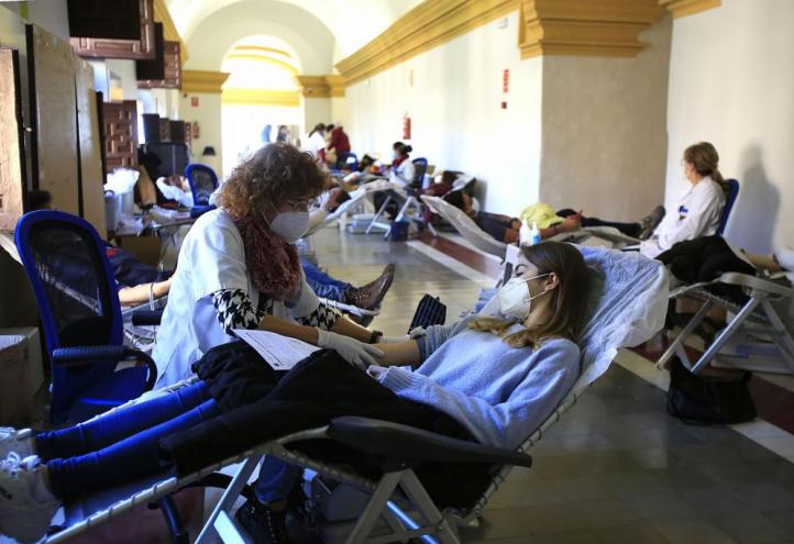 Campaña de hemodonación en el Campus de Los Jerónimos