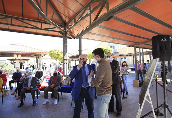 José Luis Mendoza en el homenaje que iRadio UCAM, la radio universitaria de nuestra Universidad, dedicó a las personas mayores.