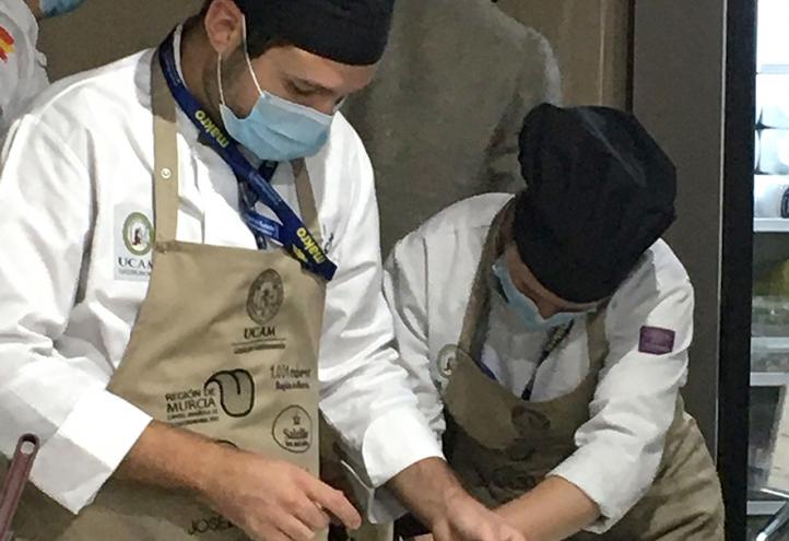 Alumnos de Gastronomía en Madrid International Pastry