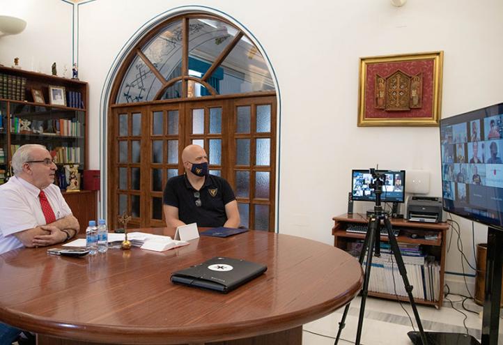 Imagen del acto celebrado con los deportistas olímpicos