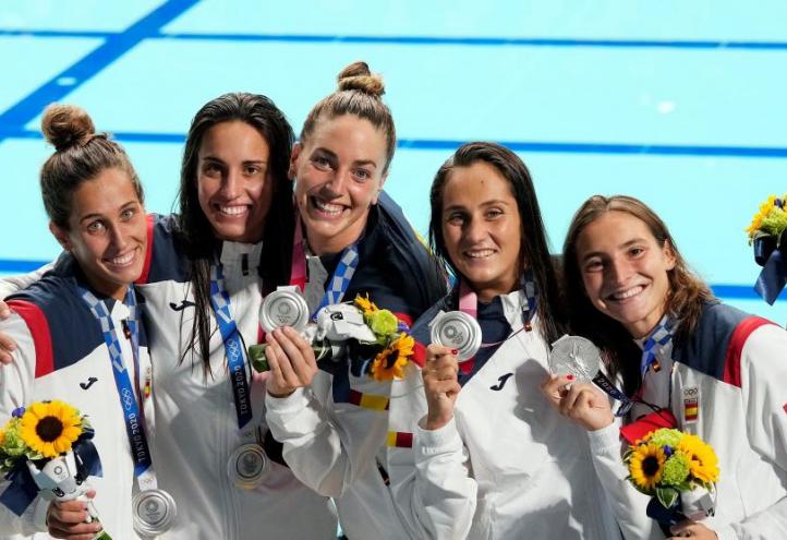 Plata Waterpolo España Tokio