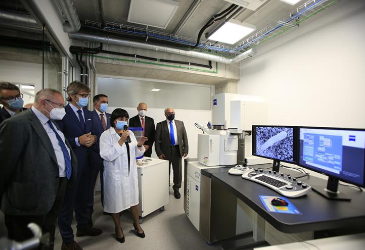 HiTech, microscopio electrónico de barrido