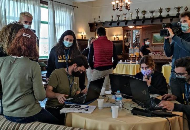 Alumnos de la UCAM ejercieron de periodistas y profesionales de comunicación audiovisual