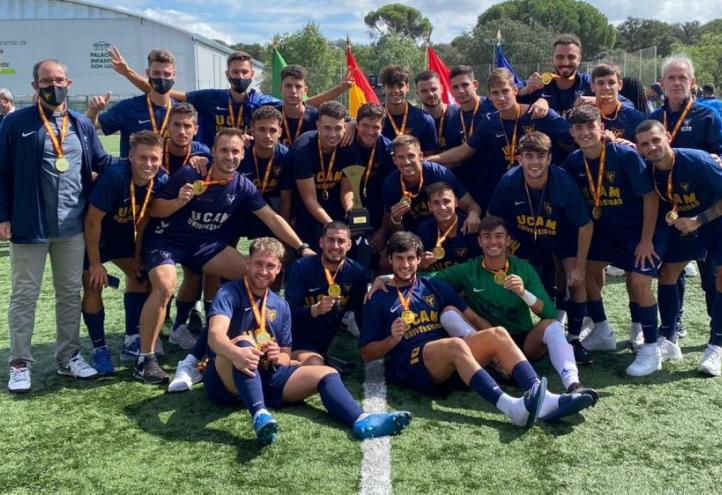 Oro UCAM Fútbol Campeonato de España Universitario