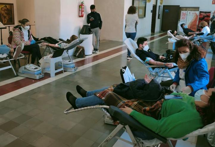 Donación de sangre UCAM enero 2022