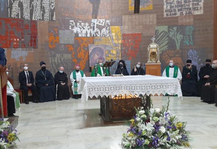 Lectura del ‘Llamamiento’ difundido por el Papa Francisco por la paz en Ucrania. 