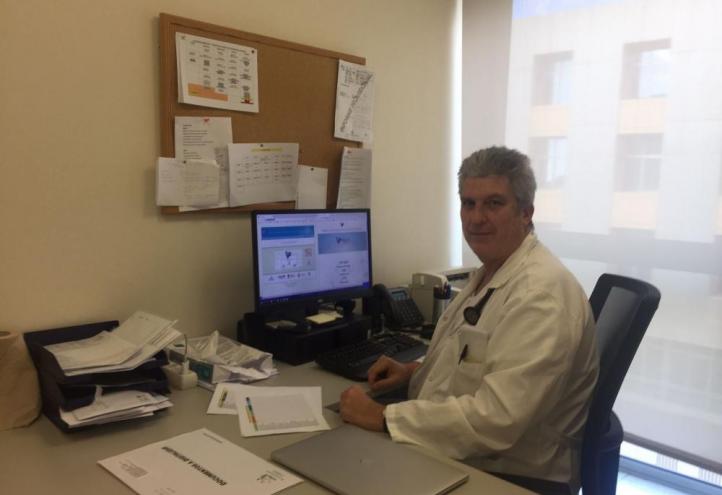 Javier Trujillo, investigador de la UCAM y jefe de servicio de Medicina Interna del Hospital Santa Lucía de Cartagena.