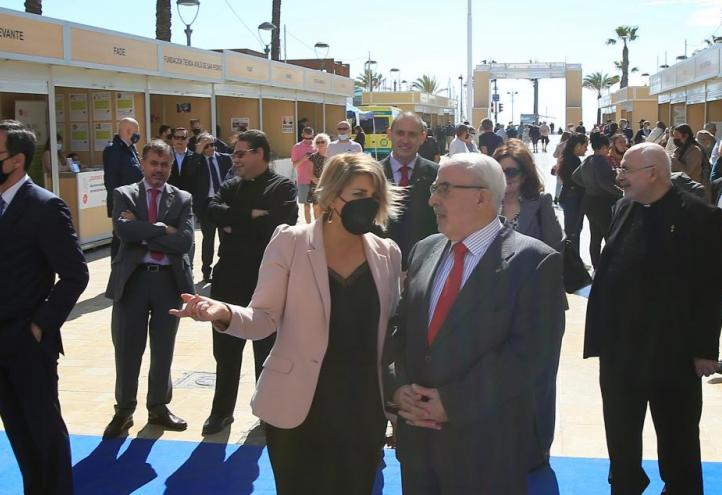 El presidente de la UCAM y la alcaldesa de Cartagena inauguraron el evento