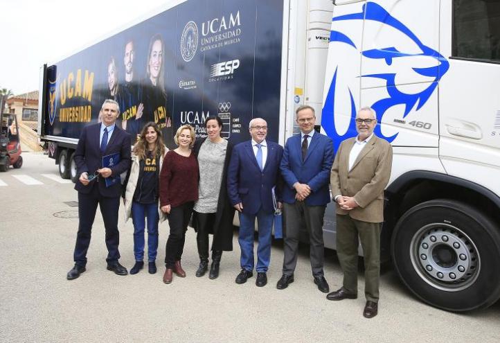 Camión solidario UCAM Ucrania