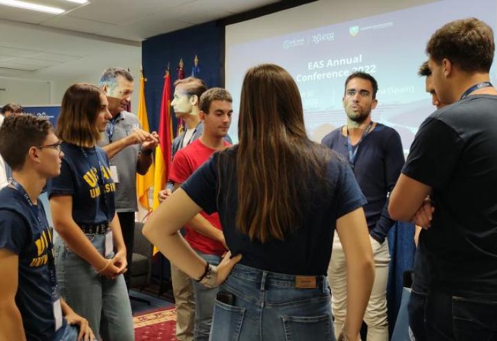 Los alumnos de UCAM Cartagena pudieron conversar con los deportistas