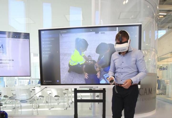 Manuel Pardo UCAM RCP Realidad Virtual