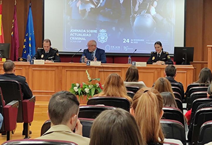 La Policía Nacional Criminología de la UCAM