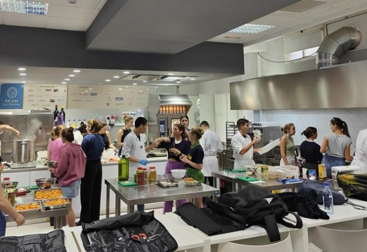 Alumnos belgas Gastrolab UCAM