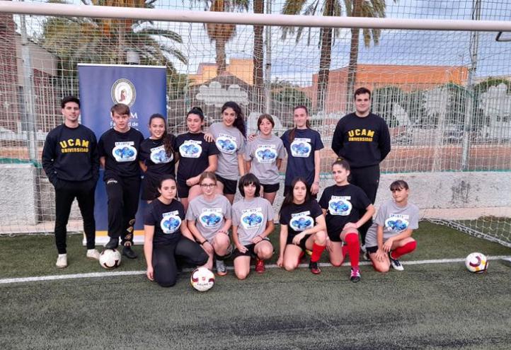 UCAM Cartagena Los Dolores Proyecto Europeo Fútbol Jóvenes 