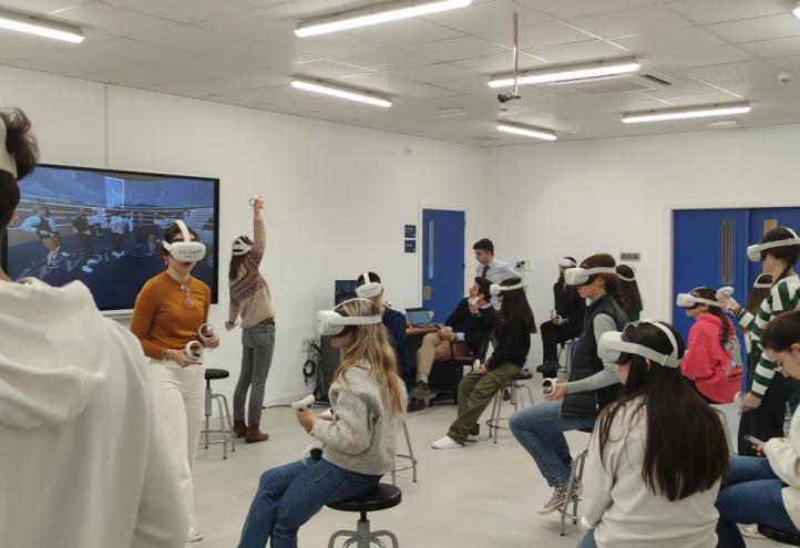 Los alumnos de primero de Medicina de UCAM Cartagena en la clase