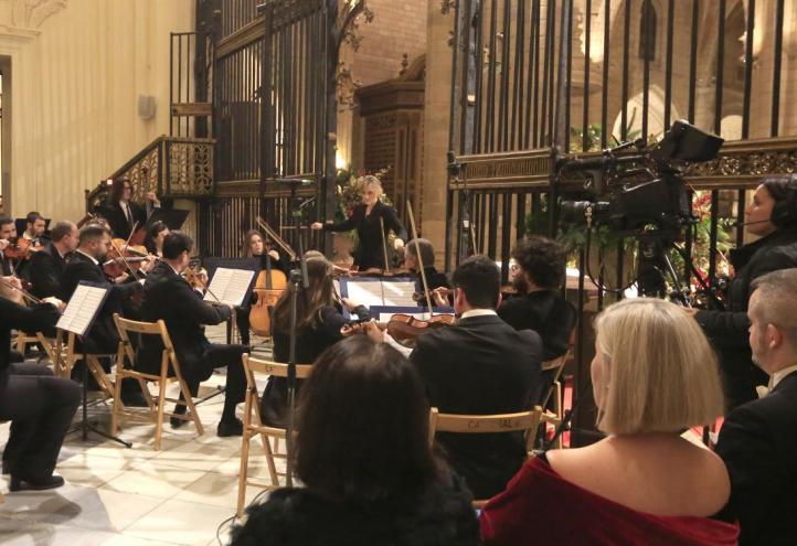 La UCAM llevó anoche El Mesías, de Händel, a la Catedral 