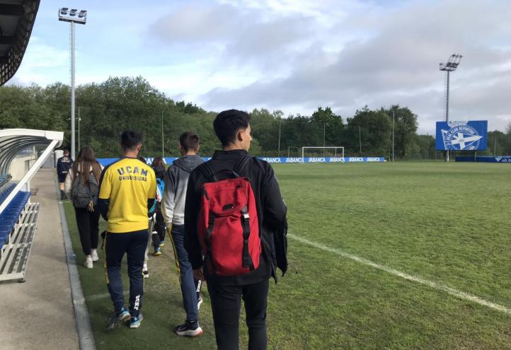 Visita al RC Deportivo de La Coruña