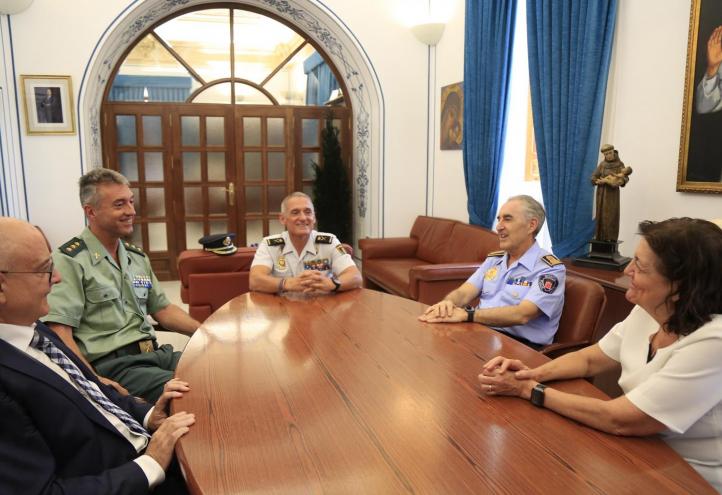 Reunión de la presidenta con las fuerzas de seguridad