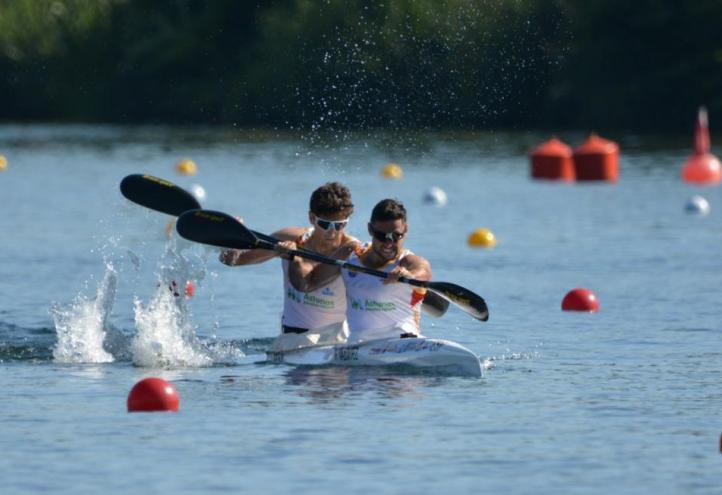 Iíñigo Peña y Pedro Vázquez, oro en K2 1.000 metros (Foto: RFEP)
