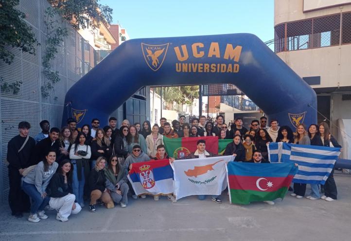 Alumnos internacionales de UCAM Cartagena