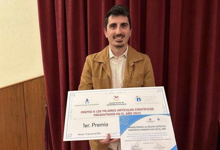 Investigador premiado en Alicante