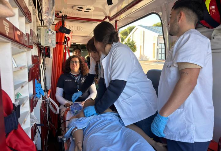 Simulación, enfermería, ambulancia