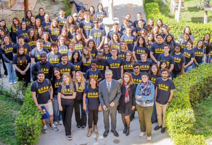 Estudiantes internacionales UCAM