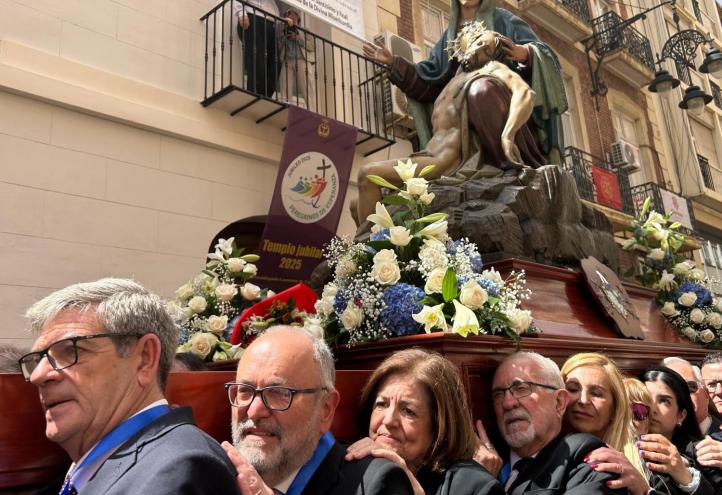 Virgen de la Piedad, Centenario, Semana Santa