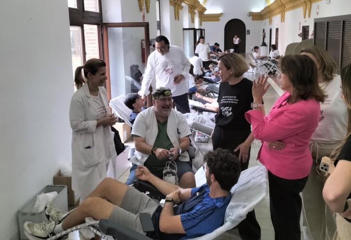 La comunidad universitaria de la UCAM se vuelca con la donación de sangre y médula
