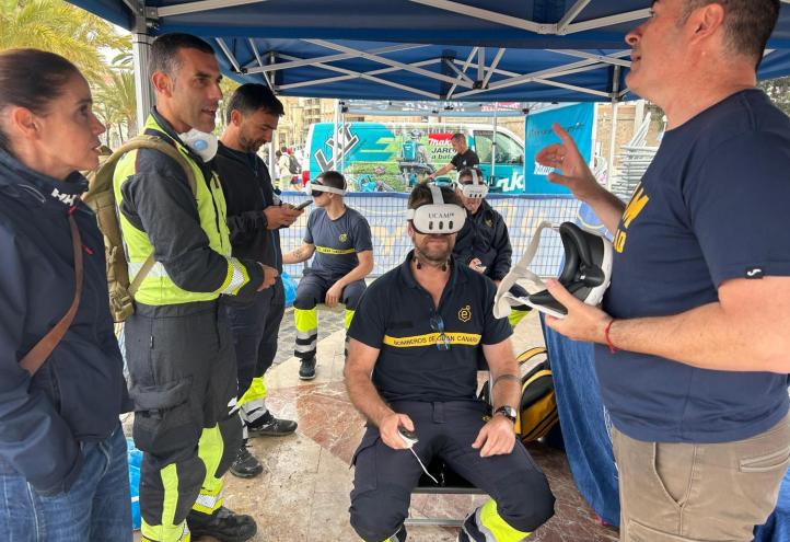 Bomberos, Rescate, Realidad Virtual