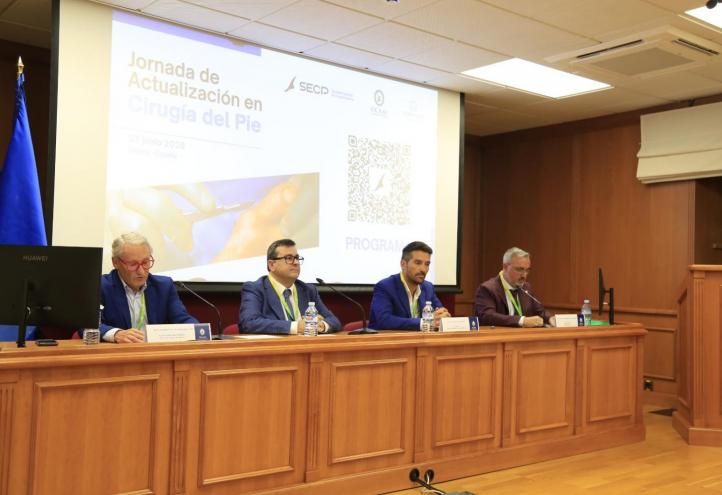 Inauguación de la Jornada de actualización en cirugía del pie 2026