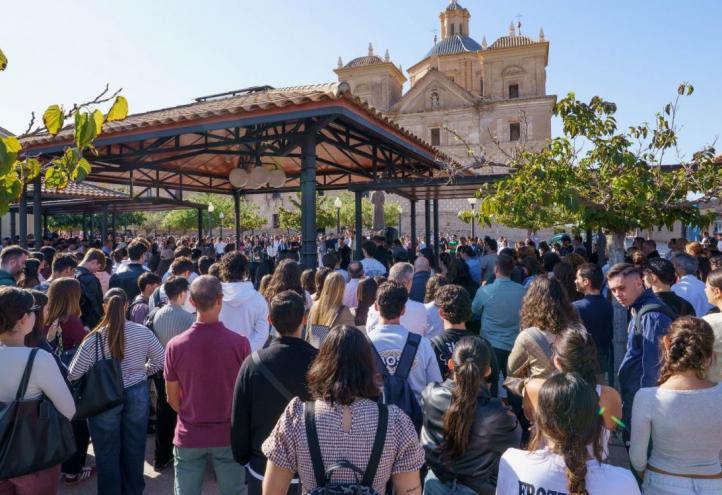Los Jerónimos minuto de silencio
