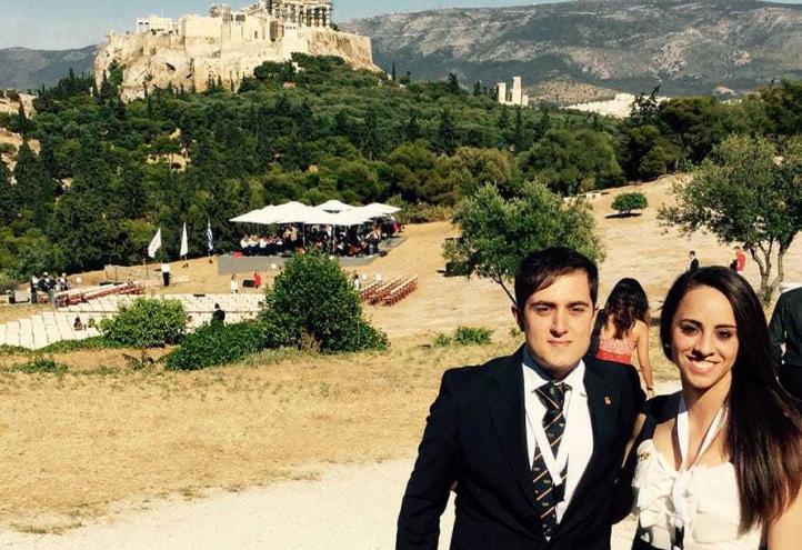 Dos alumnos de la UCAM representan a España en la 55ª Sesión de la Academia Olímpica Internacional