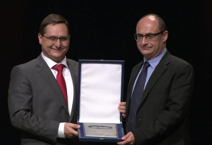 La UCAM, premiada en la gala del atletismo europeo 