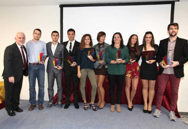 Miguel Ángel López y Úrsula Ruiz (UCAM), elegidos mejores atletas absolutos del año