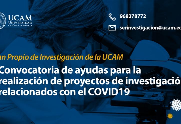 La UCAM centra su Plan Propio de Investigación en proyectos relacionados con el COVID19