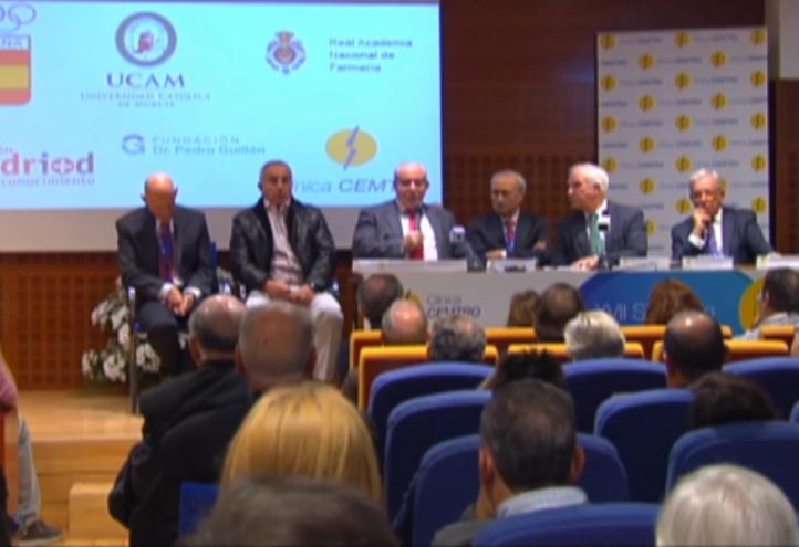 El presidente de la UCAM participa en la clausura del XVII Simposio de la Clínica Cemtro