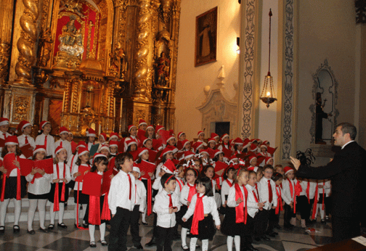 La UCAM celebra su tradicional concierto navideño en la Iglesia de las Anas