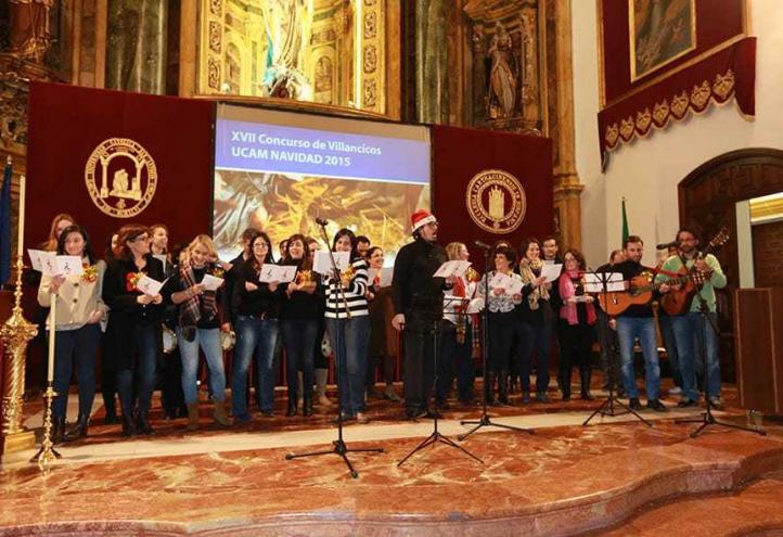 La comunidad universitaria participa en el tradicional concurso de villancicos