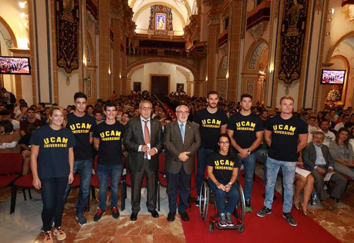Los héroes de Rio 16 brillan en la UCAM